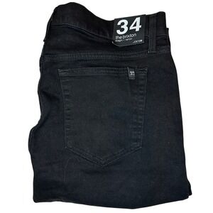NEW NWT Joe's Jeans The Brixton Straight Narrow Black Denim Pants Men's 34x34